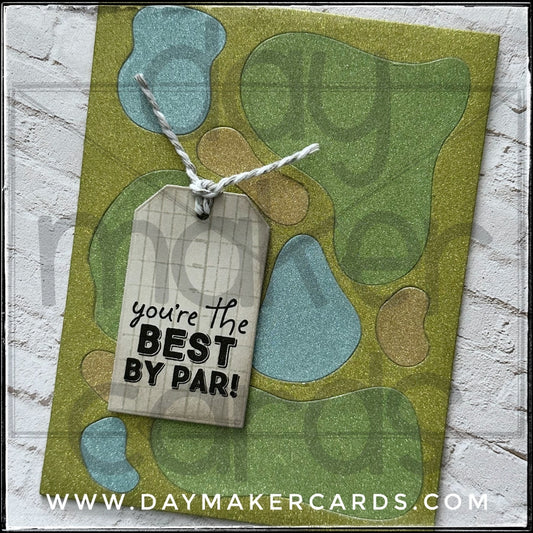 Best By Par Handmade Card