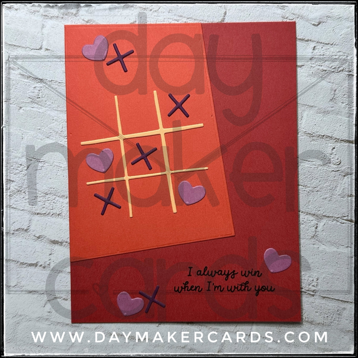 I Always Win Handmade Card