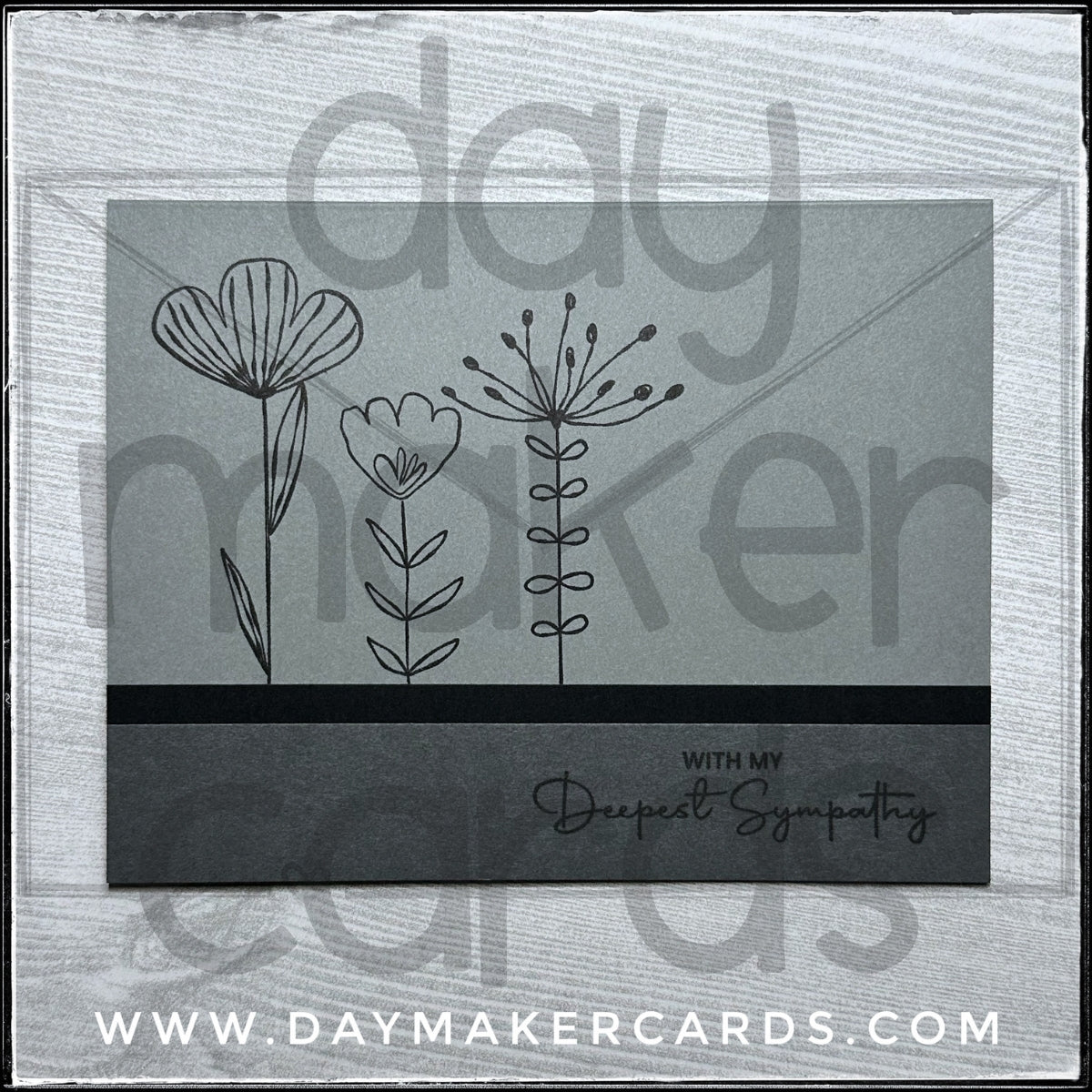 Deepest Sympathy Handmade Card