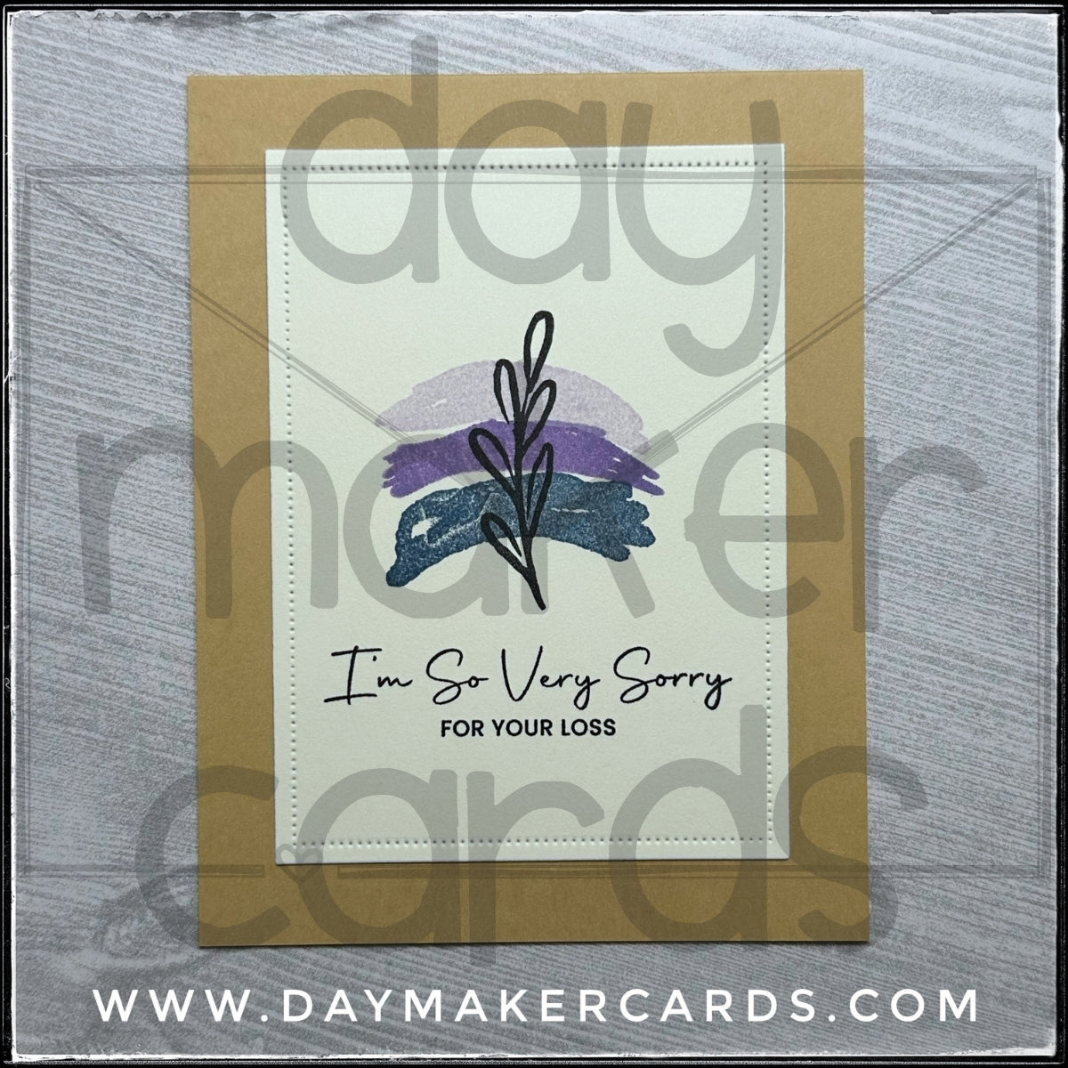 I'm So Sorry Handmade Card