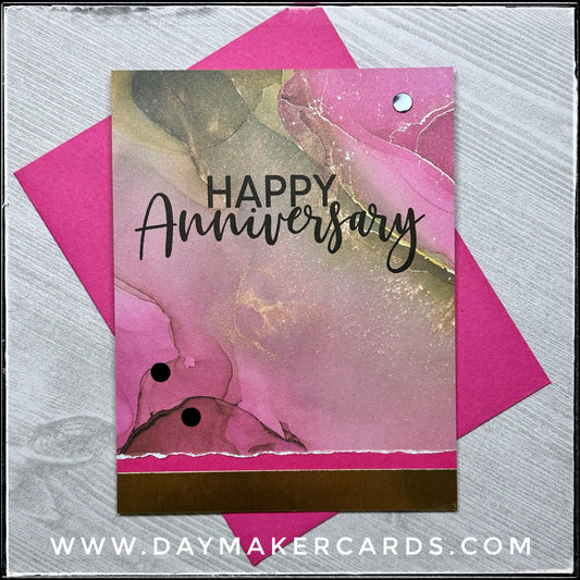 Happy Anniversary Handmade Card