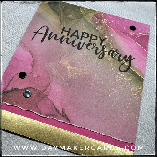 Happy Anniversary Handmade Card