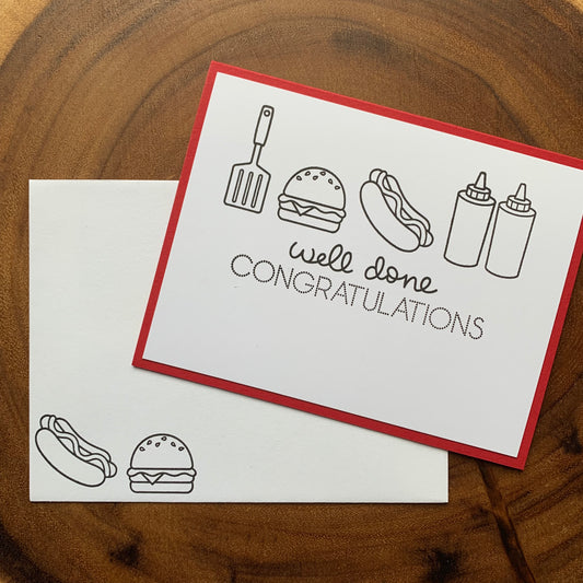 Well Done Congratulations