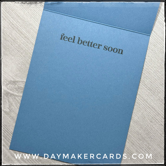 Under The Weather Handmade Card