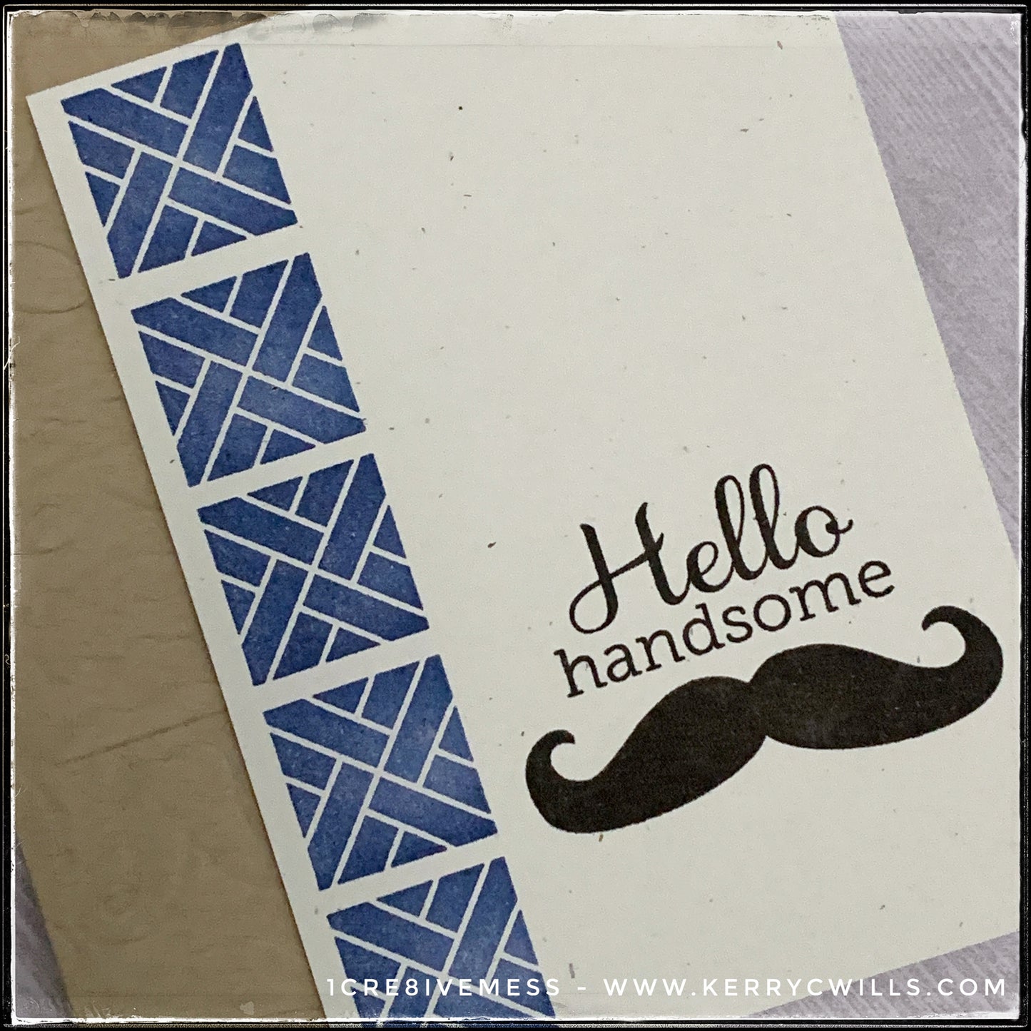 Hello Handsome Handmade Card