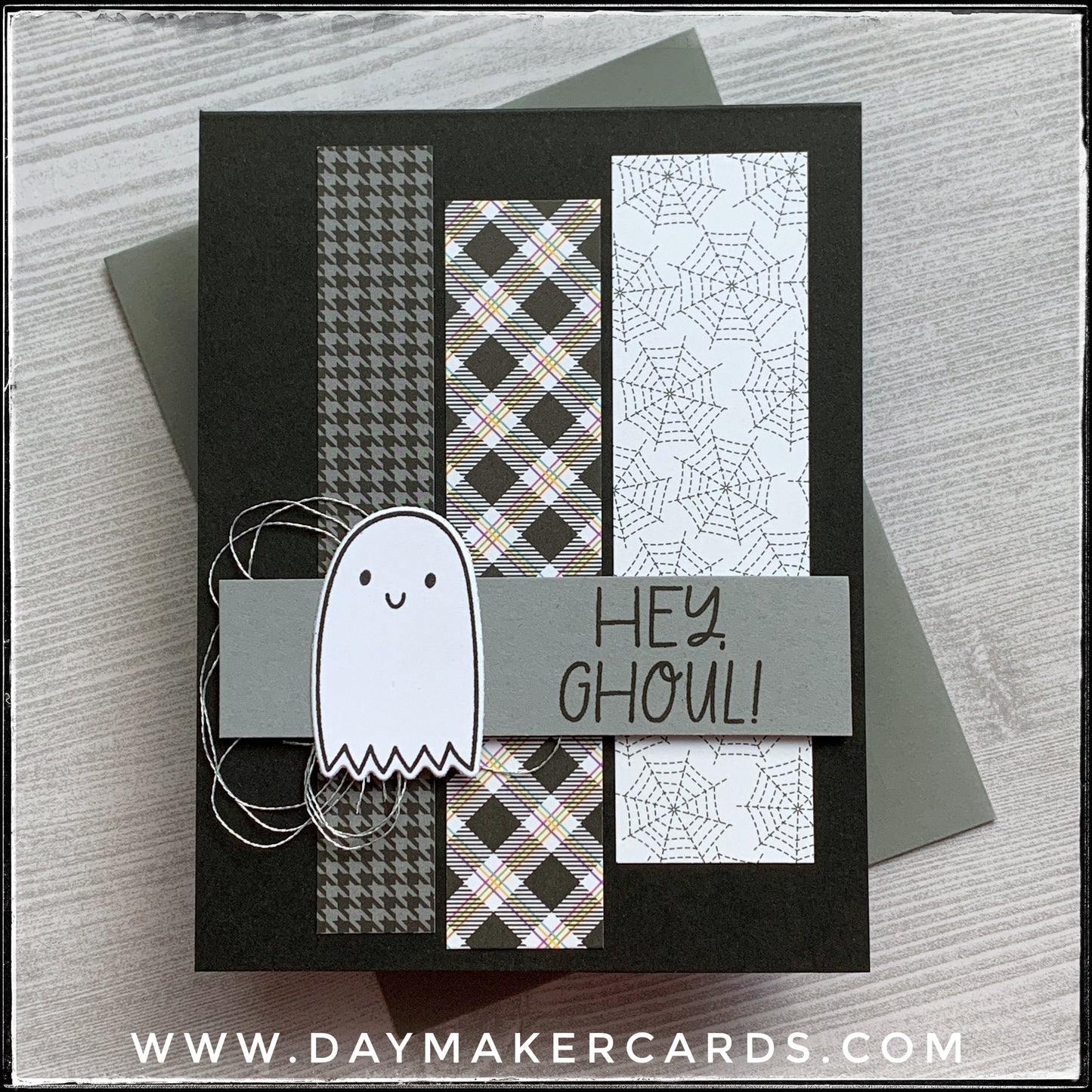 Hey Ghoul Handmade Card