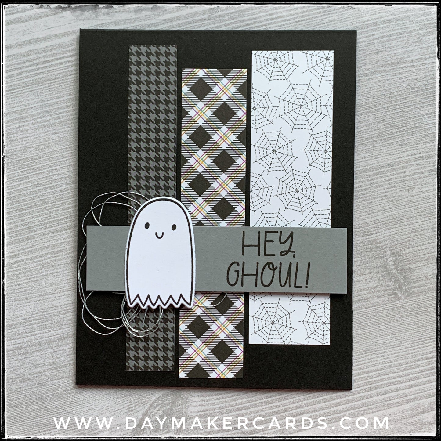 Hey Ghoul Handmade Card