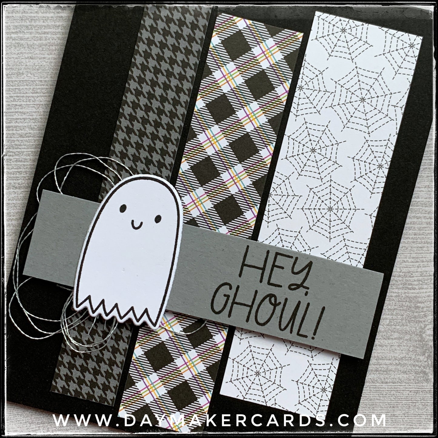 Hey Ghoul Handmade Card