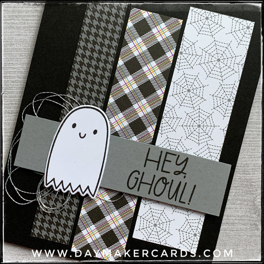 Hey Ghoul Handmade Card