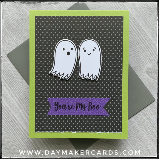 You're My Boo Handmade Card