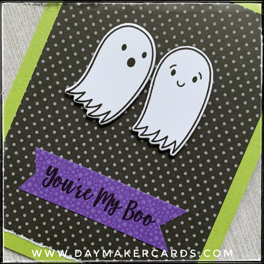 You're My Boo Handmade Card