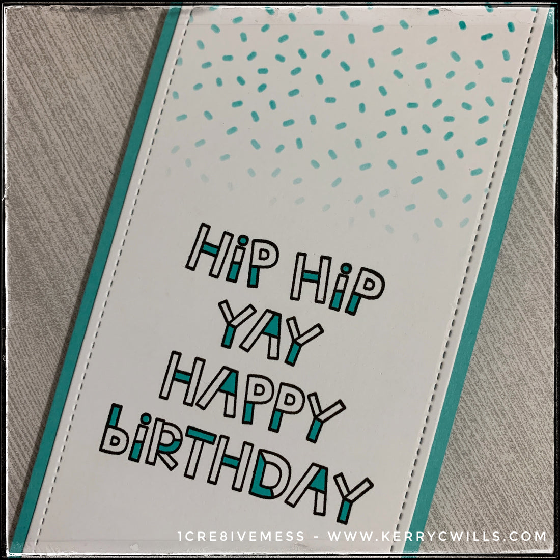 #the100dayproject : 2022 : 1/100 - hip hip yay