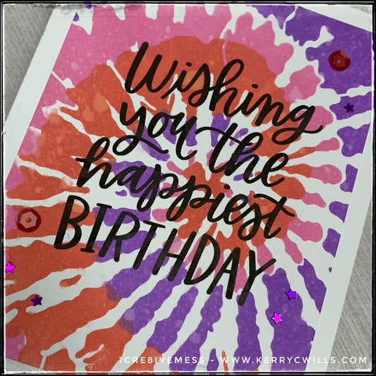 #the100dayproject : 2022 : 6/100 - wishing you the happiest birthday