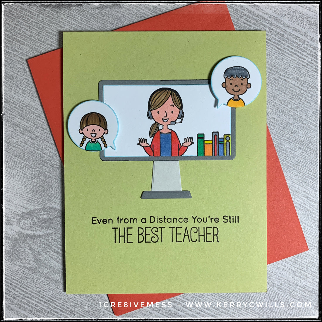 #the100dayproject : handmade card 69/100 : the best teacher