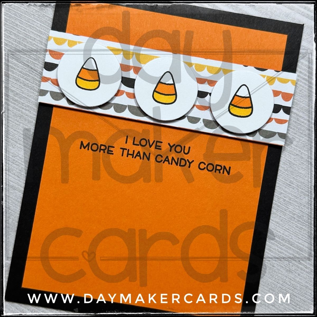 More Than Candy Corn Handmade Card