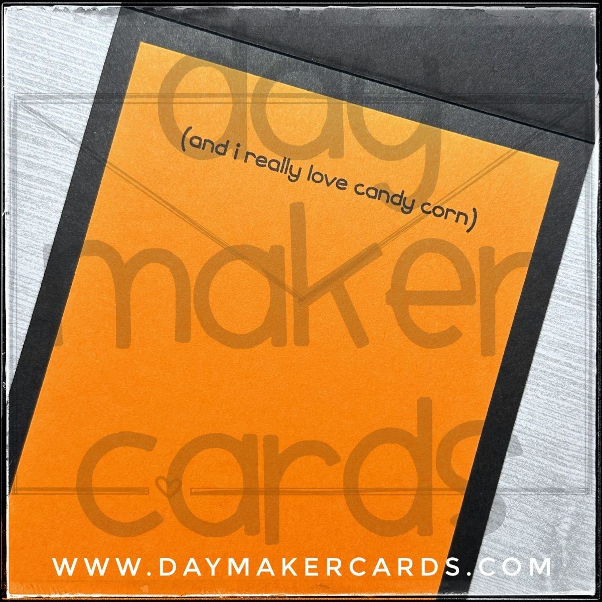 More Than Candy Corn Handmade Card