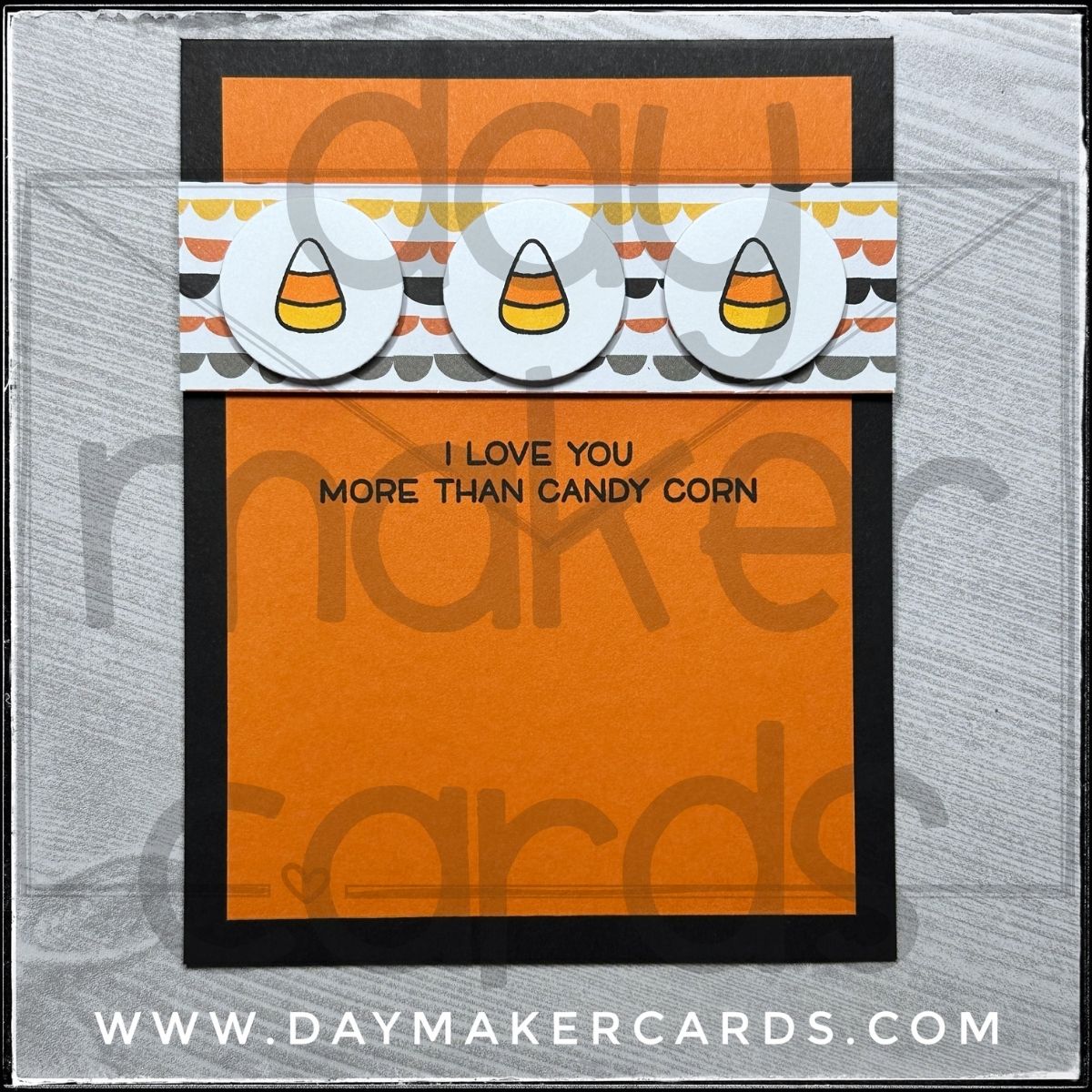 More Than Candy Corn Handmade Card