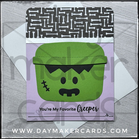You're My Favorite Creeper Handmade Card