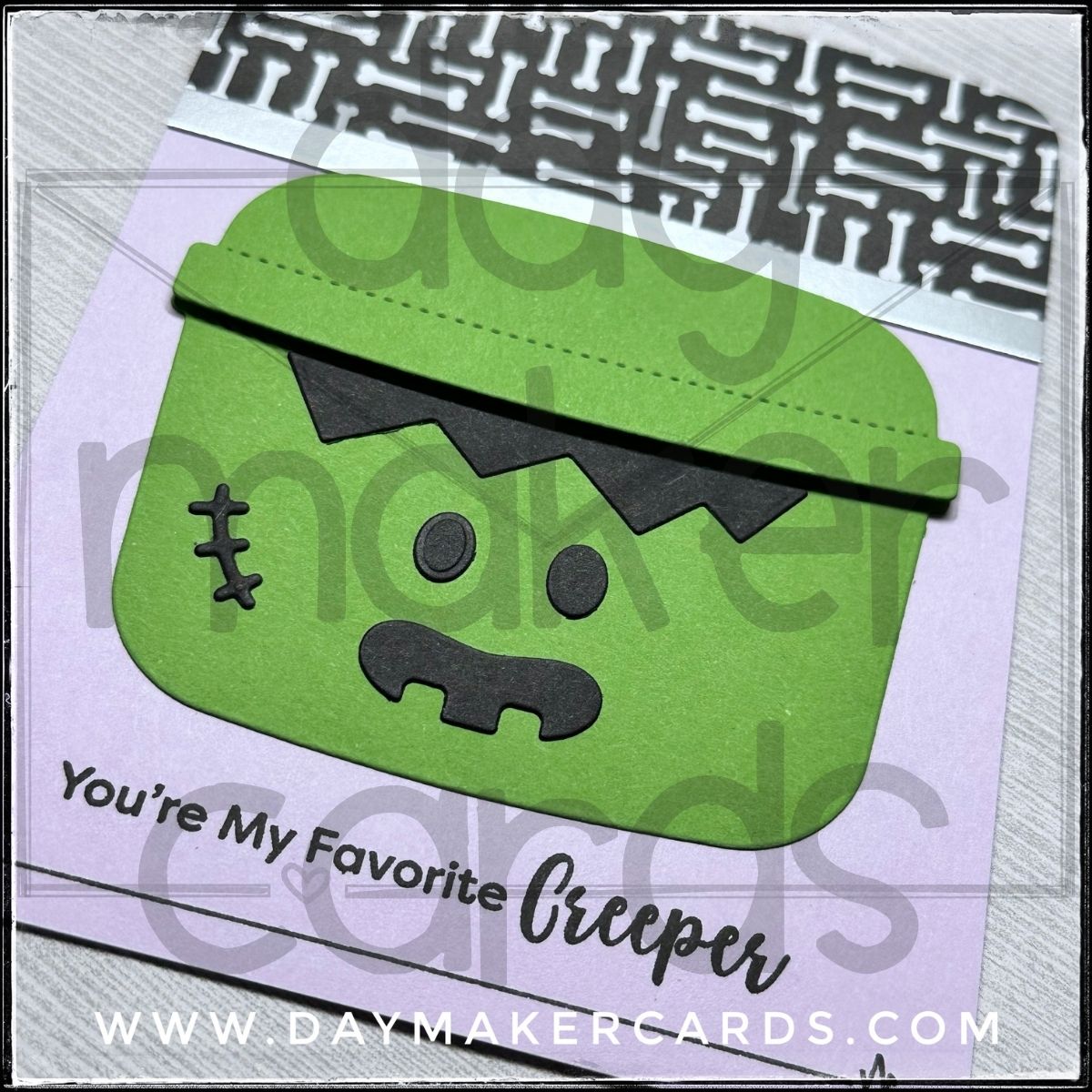 You're My Favorite Creeper Handmade Card