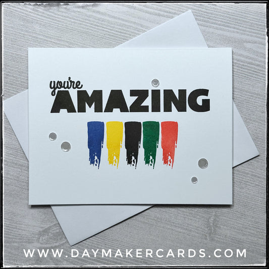 You're Amazing Handmade Card