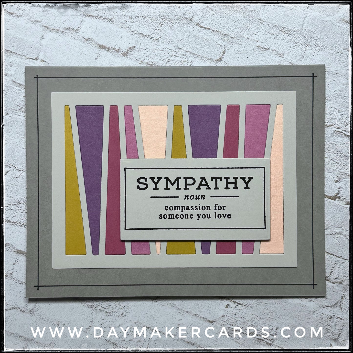 Sympathy Handmade Card