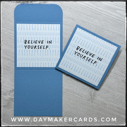 Believe In Yourself [Lunchbox] Handmade Card