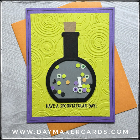 Shaker - Spooktacular Day Handmade Card