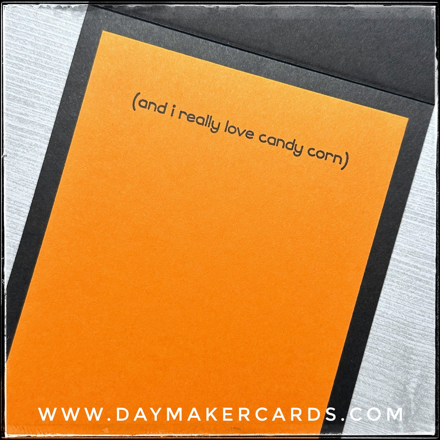 More Than Candy Corn Handmade Card