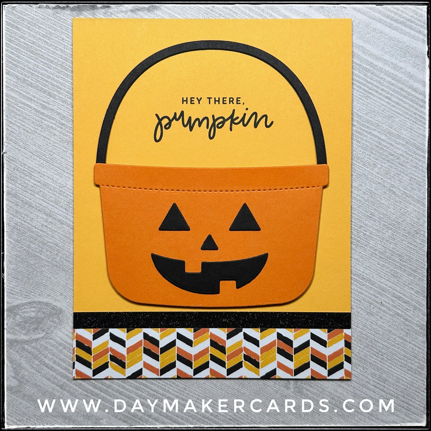 Hey There Pumpkin Handmade Card