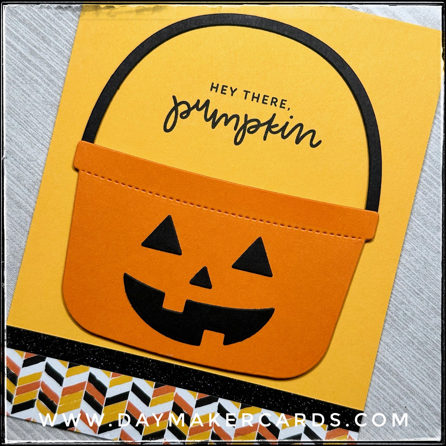 Hey There Pumpkin Handmade Card