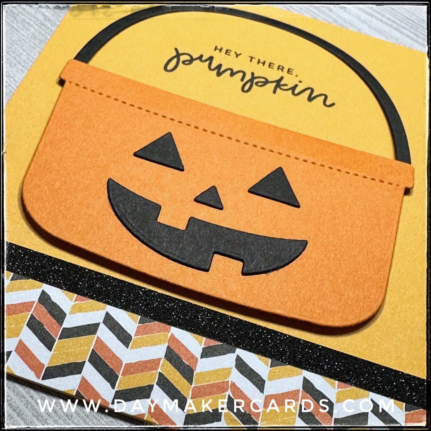 Hey There Pumpkin Handmade Card