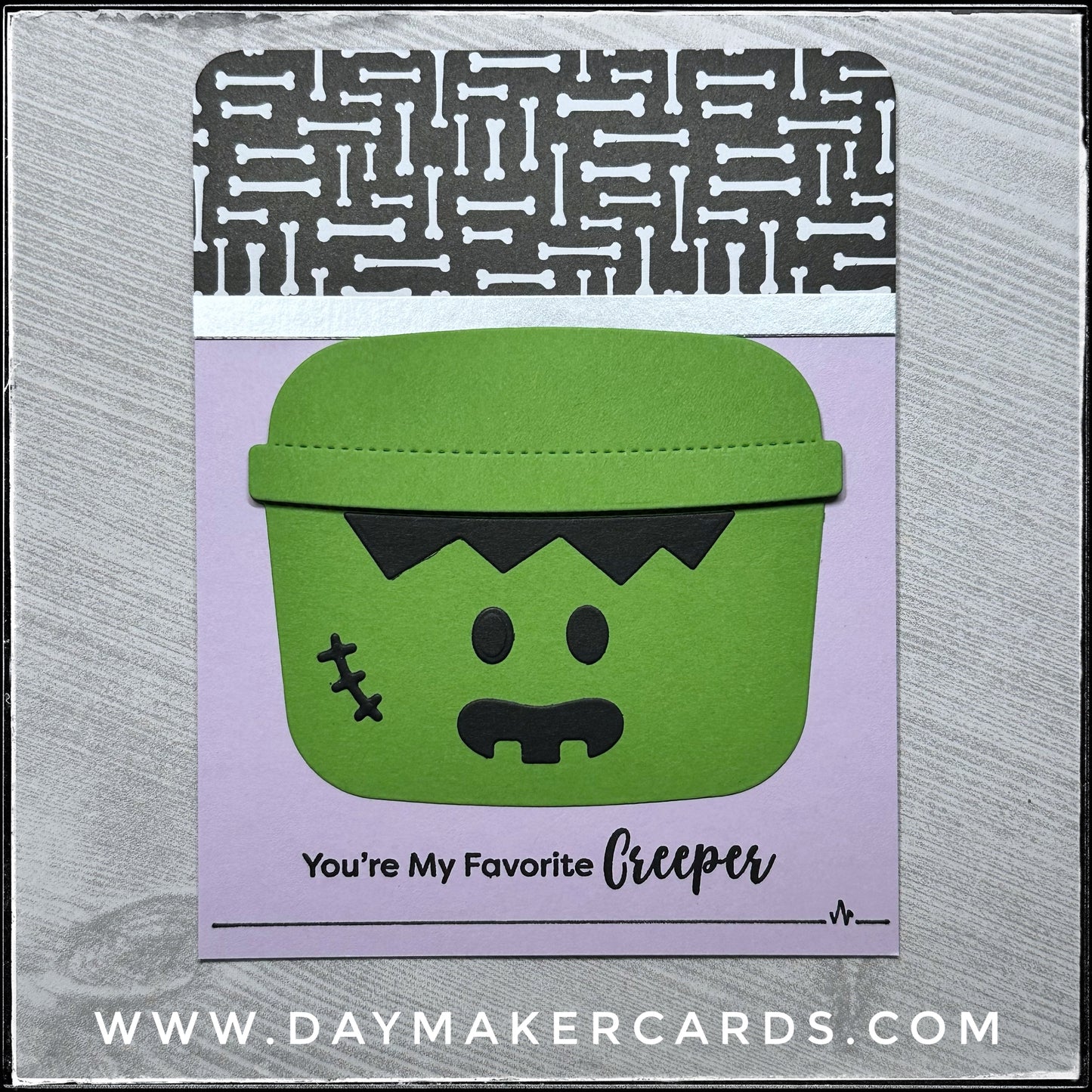 You're My Favorite Creeper Handmade Card