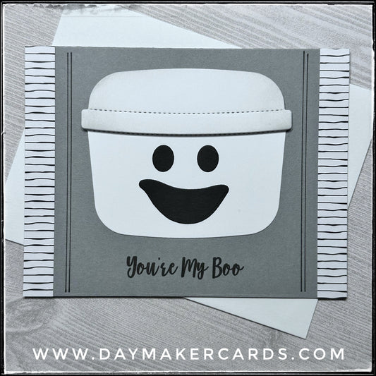 You're My Boo Handmade Card