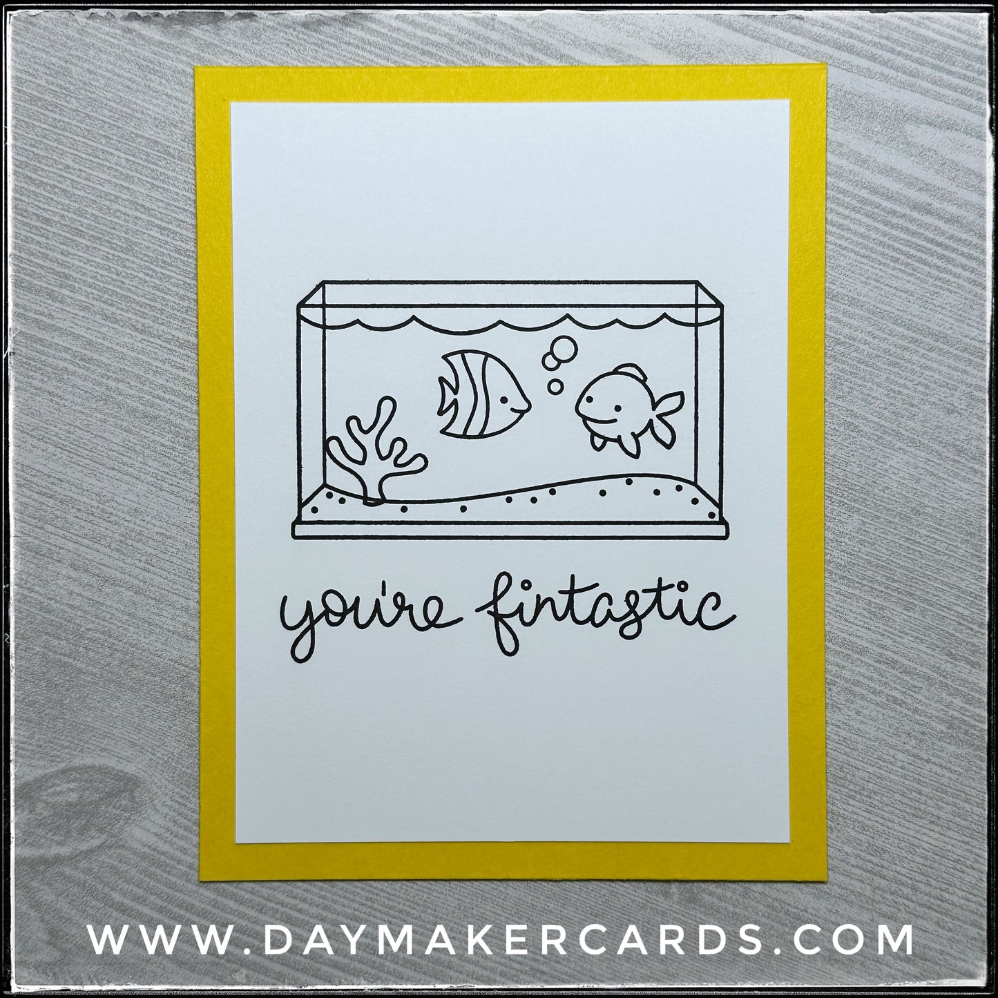 You're Fintastic Handmade Card