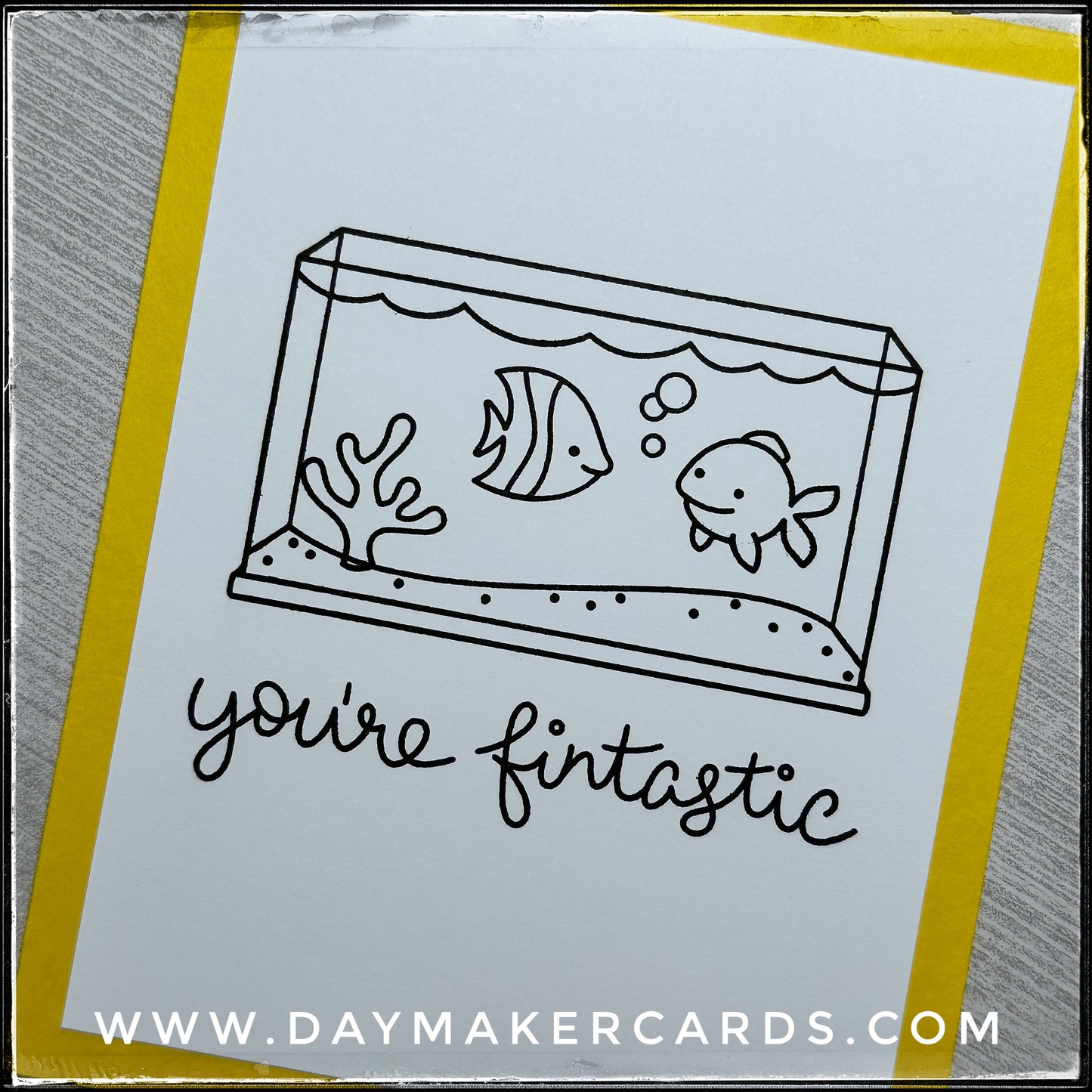 You're Fintastic Handmade Card