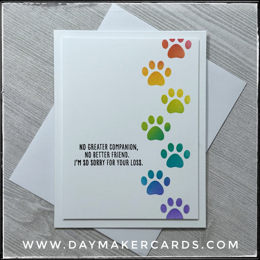 Rainbow Bridge Handmade Card