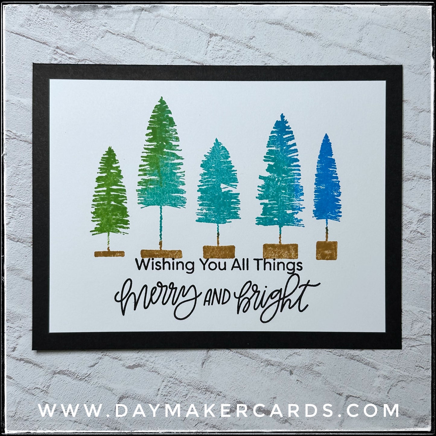 Set - Merry and Bright Handmade Cards