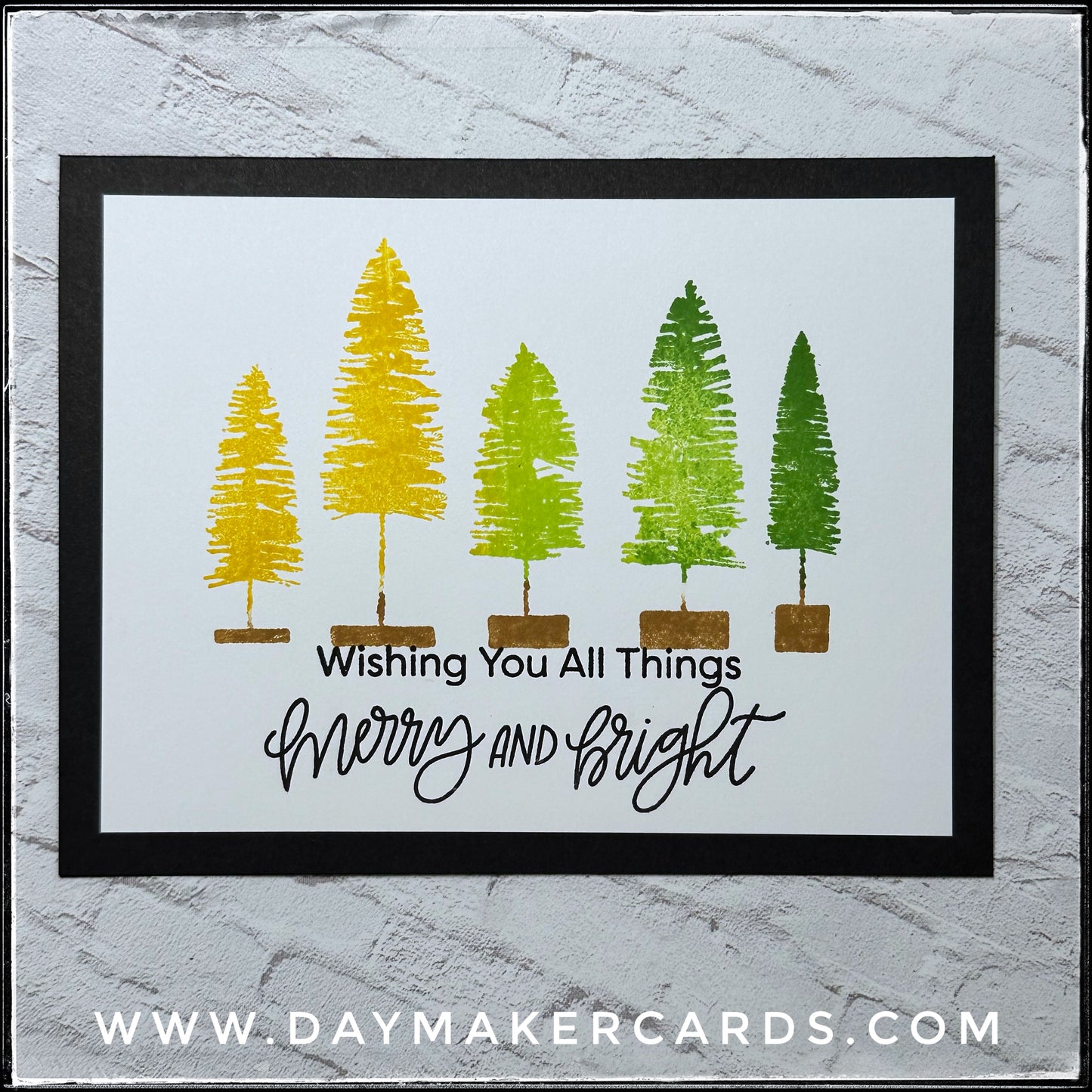 Set - Merry and Bright Handmade Cards