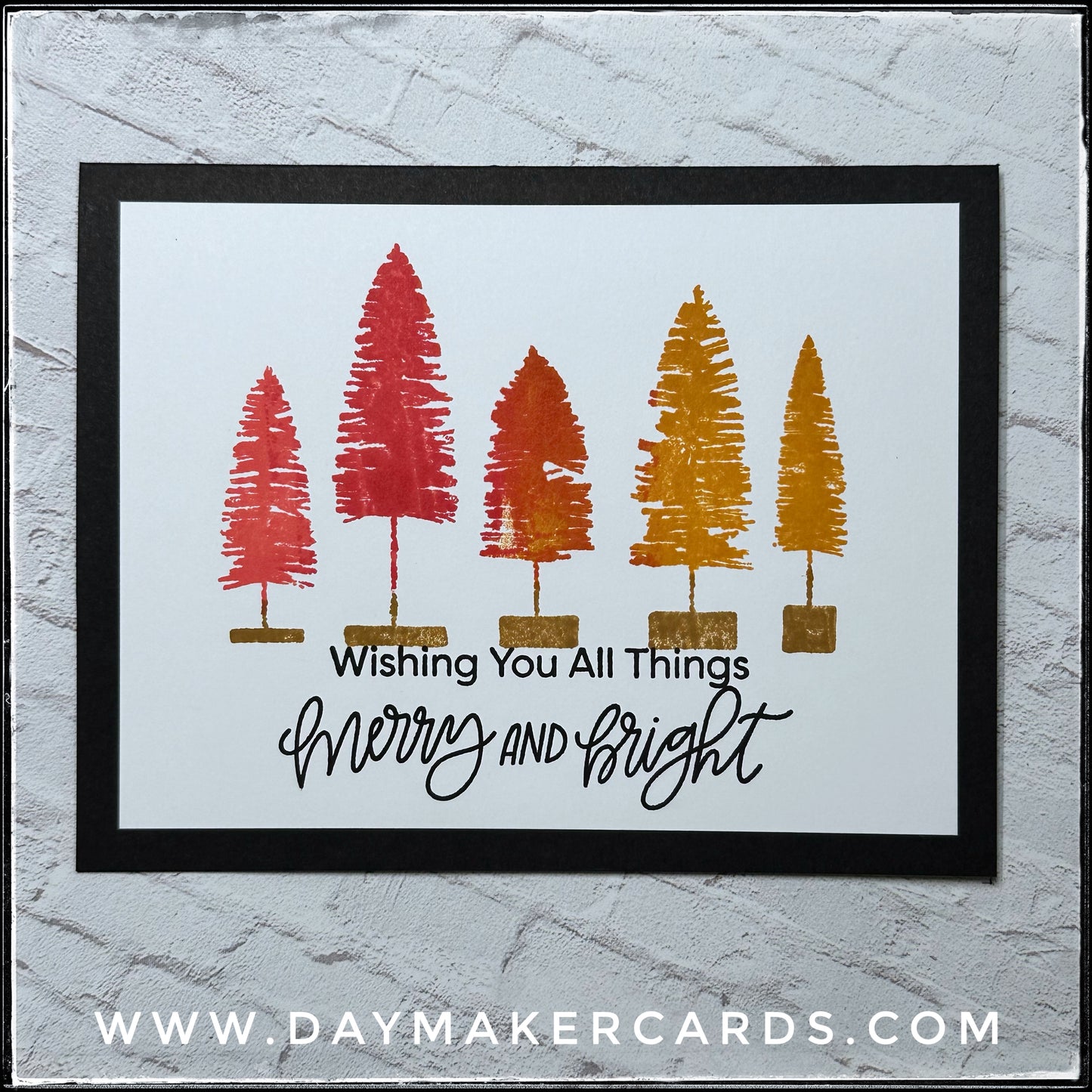 Set - Merry and Bright Handmade Cards