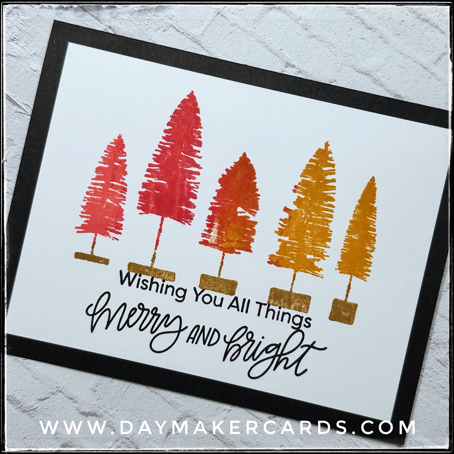 Set - Merry and Bright Handmade Cards