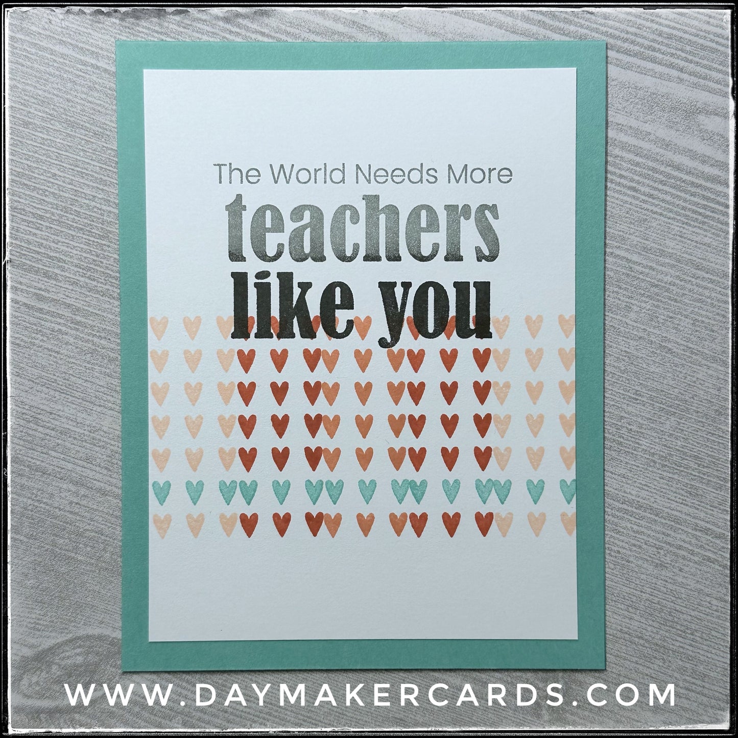 Teachers Like You Handmade Card