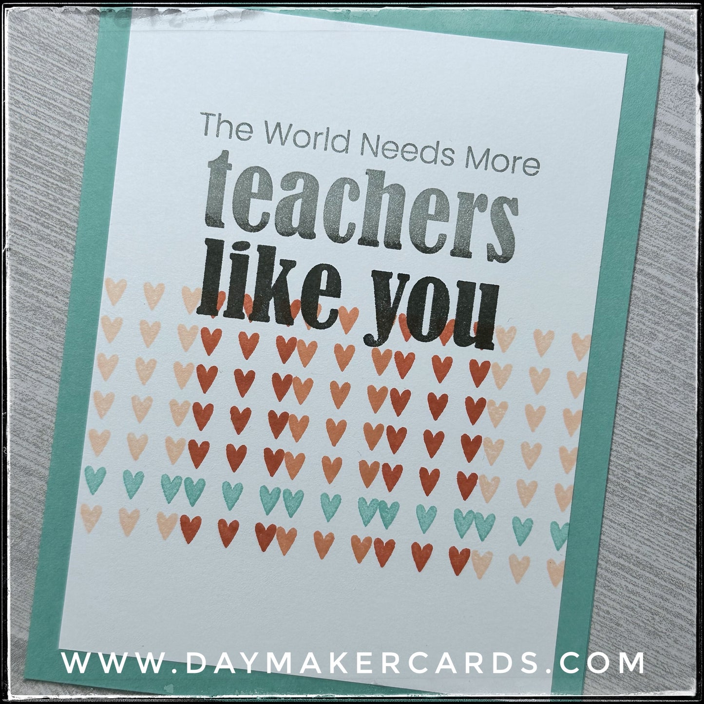 Teachers Like You Handmade Card