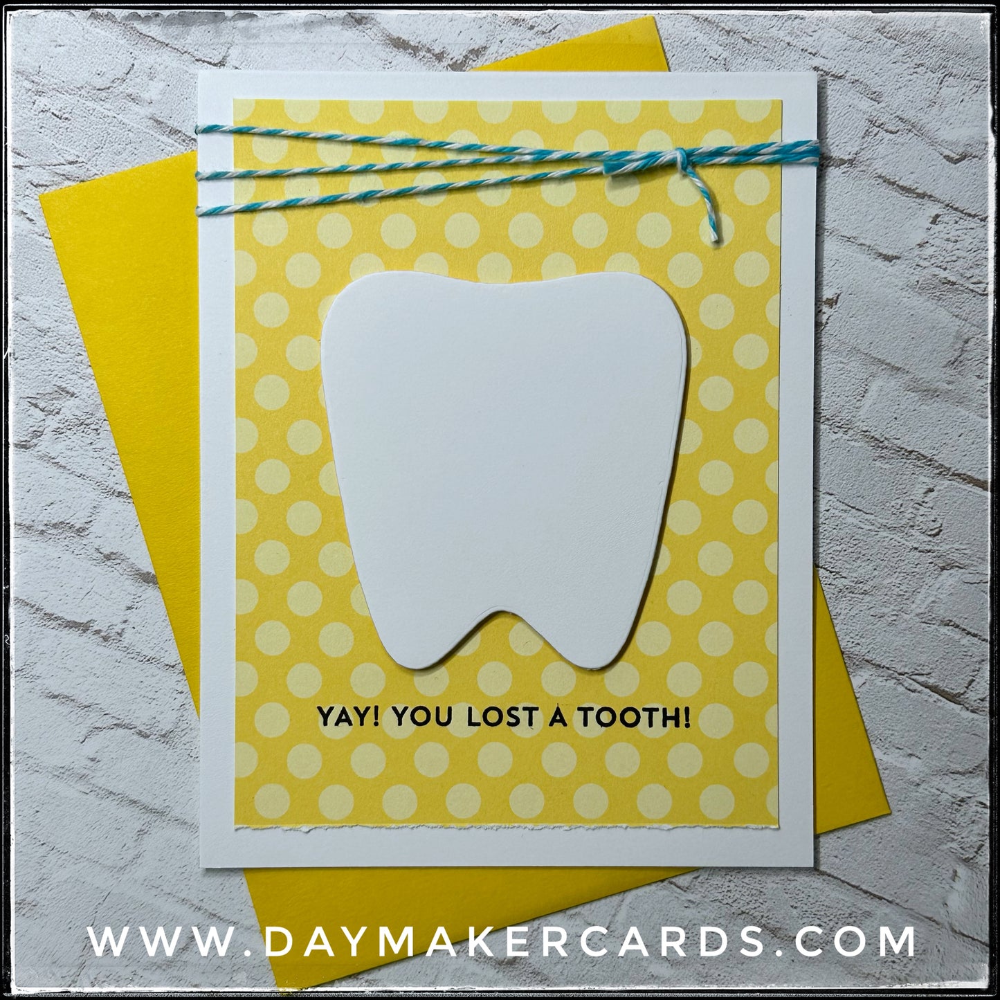 Lost A Tooth Handmade Card