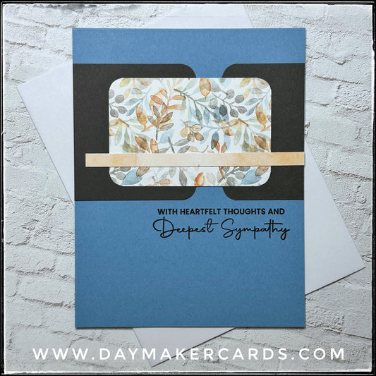 Deepest Sympathy Handmade Card