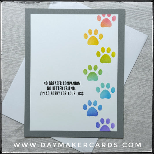 No Greater Companion Handmade Card