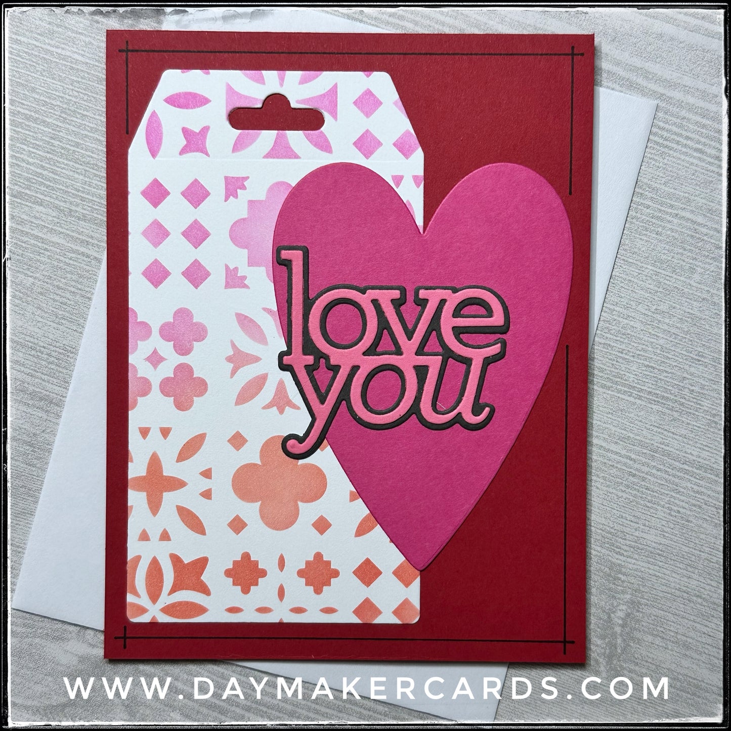 Love You Handmade Card