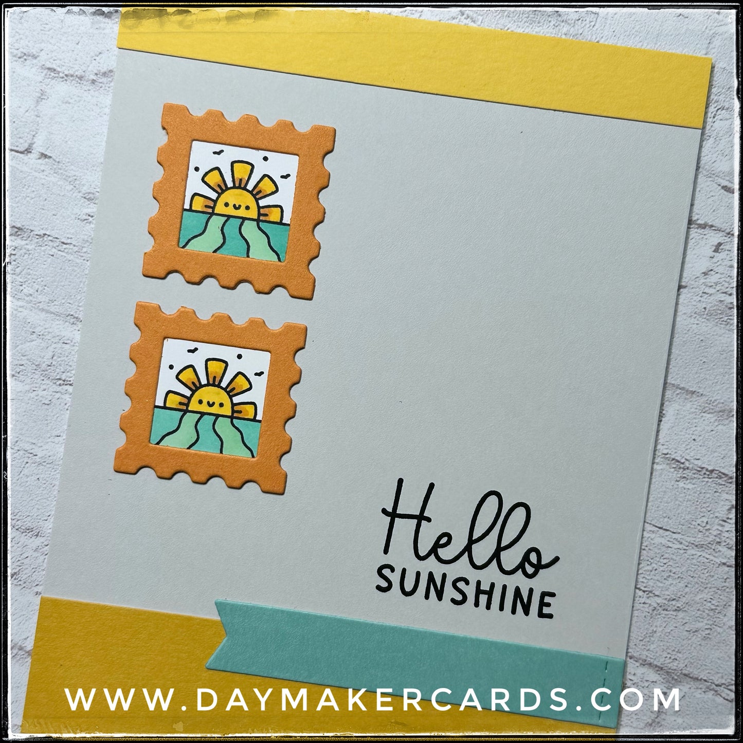 Hello Sunshine Handmade Card