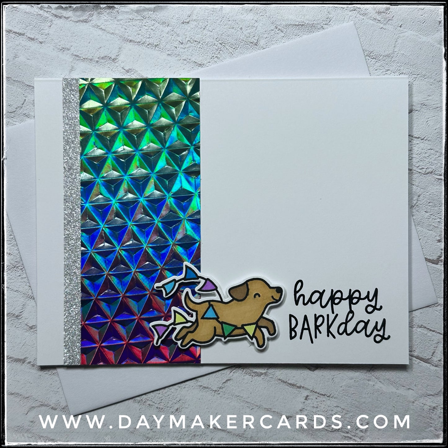 Happy Barkday Handmade Card