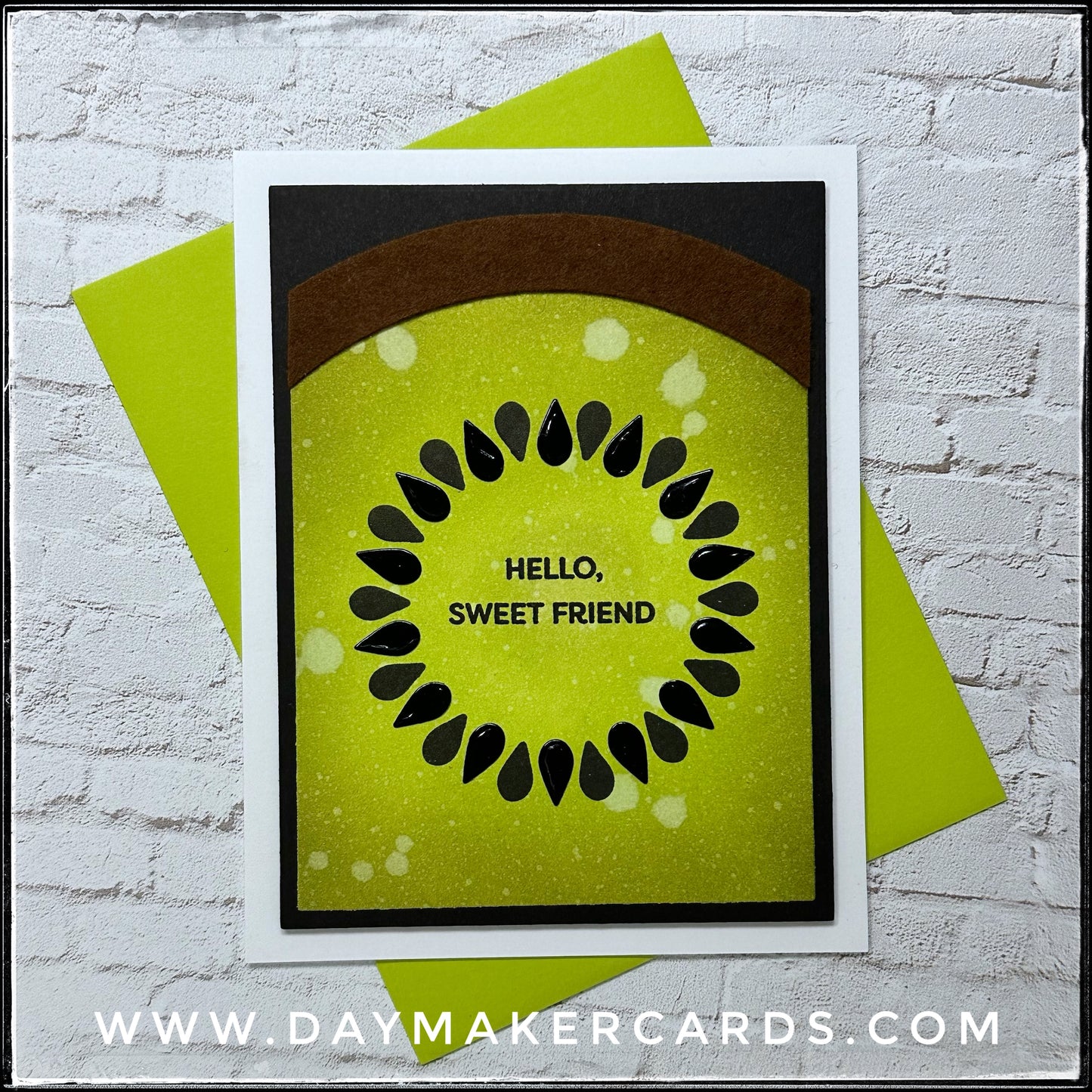 Hello Sweet Friend Handmade Card