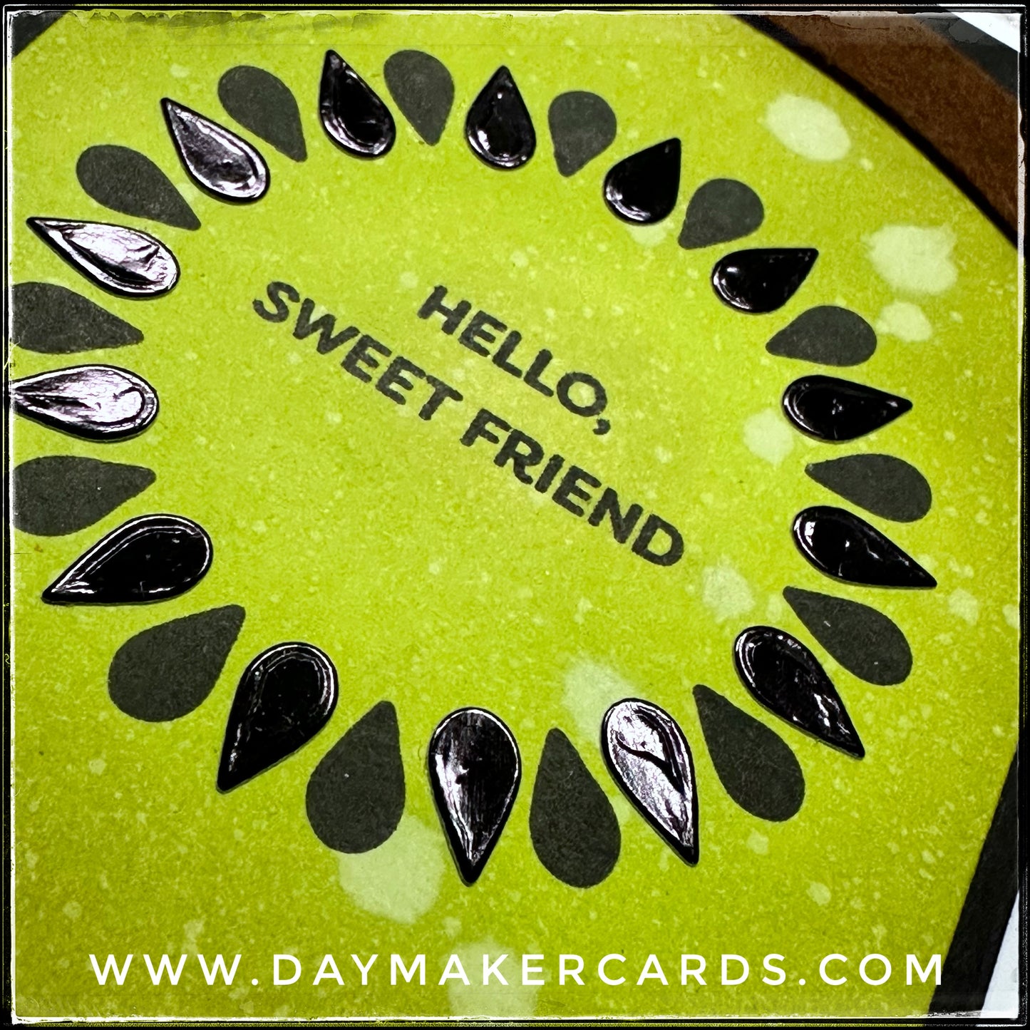 Hello Sweet Friend Handmade Card